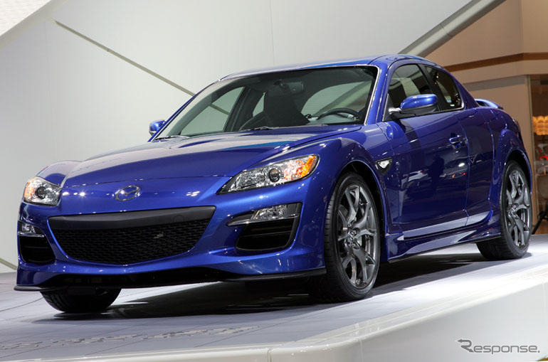 【デトロイトモーターショー08】マツダ RX-8 正常進化を遂げる