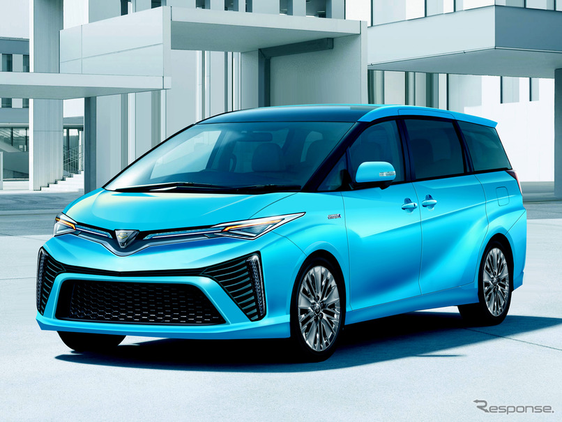 トヨタ エスティマ、ついにモデルチェンジへ…燃料電池車として2020年発表か