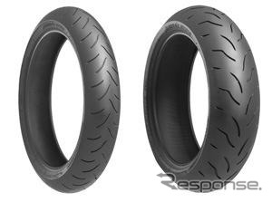 ブリヂストン、大型バイク用にスポーツタイヤ発売