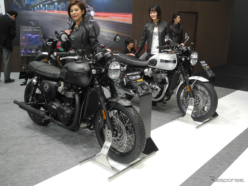 トライアンフは世界限定2車種を日本初公開 ほぼ完売のいきおい 東京モーターサイクルショー19 レスポンス Response Jp