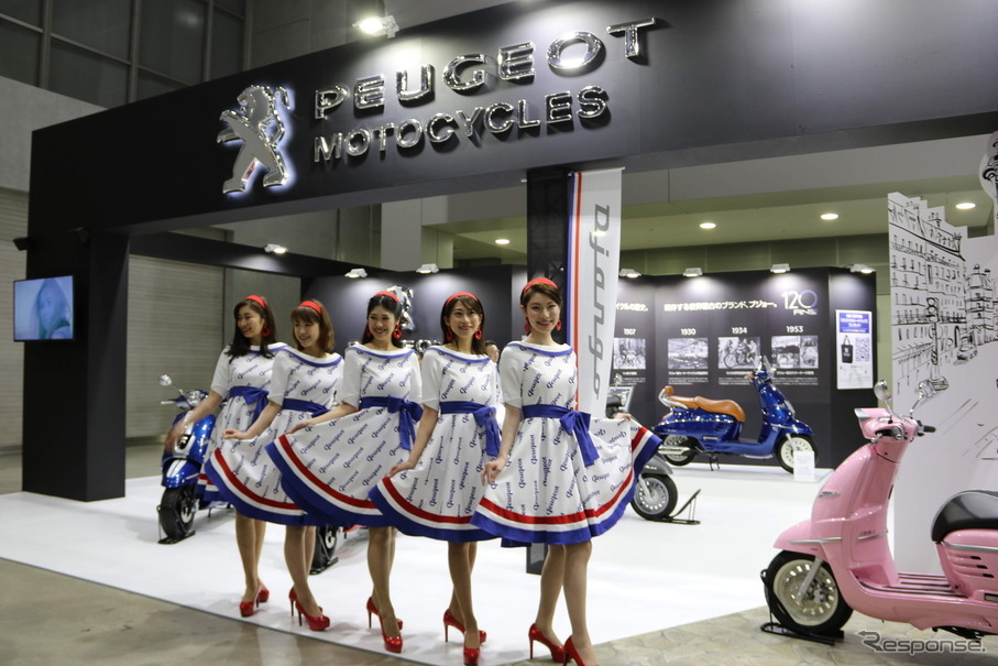 プジョーが表現したのは1年の歴史と始まりの場所 東京モーターサイクルショー19 レスポンス Response Jp プジョーが表現したのは1年の歴史と始まりの場所 東京モーターサイクルショー19 レスポンス Response Jp