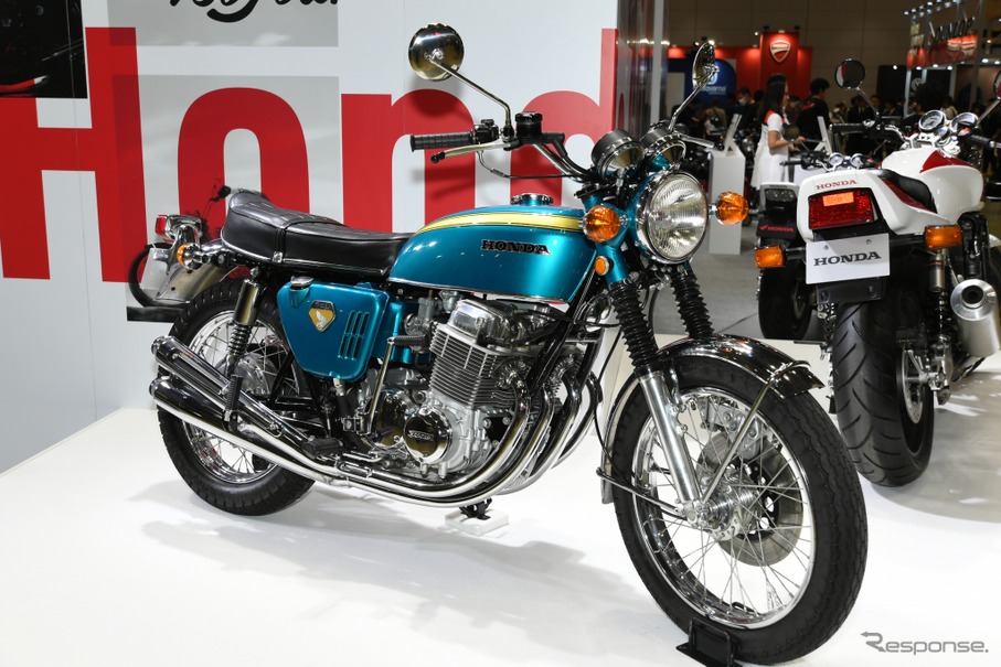 ホンダ 憧れの ナナハン と最新モデルをあわせて展示 東京モーターサイクルショー19 詳細画像 レスポンス Response Jp ホンダ 憧れの ナナハン と最新モデルをあわせて展示 東京モーターサイクルショー19 詳細画像 レスポンス Response Jp