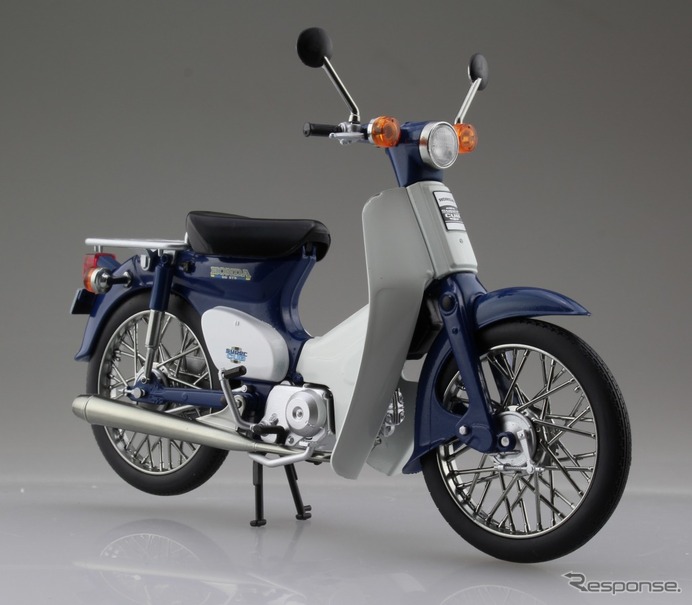 アオシマ スーパーカブ3種発売へ 1 12完成品バイクシリーズ レスポンス Response Jp