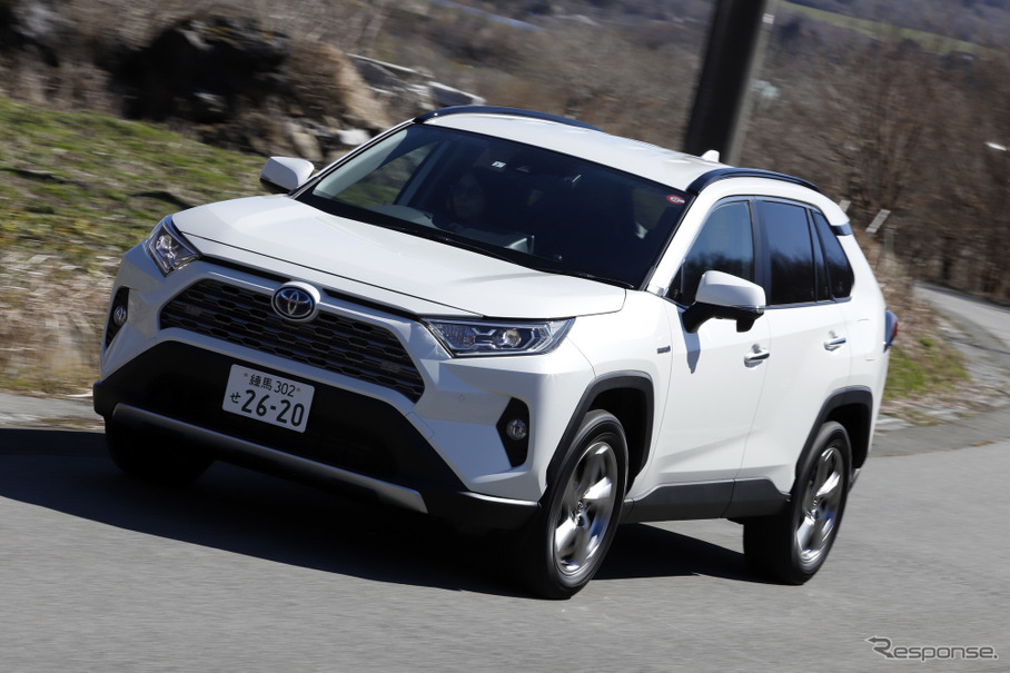 トヨタ Rav4 試乗 Cvt車を運転していることを忘れてしまうほどのリニア感 工藤貴宏 レスポンス Response Jp