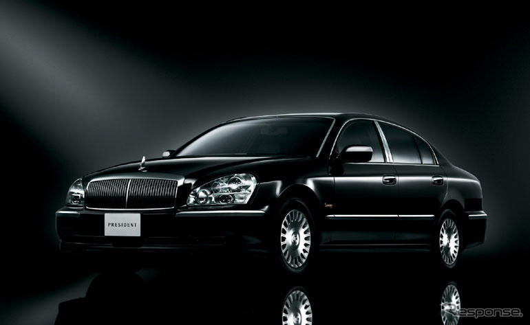 日産 プレジデント 一部改良---新色を設定