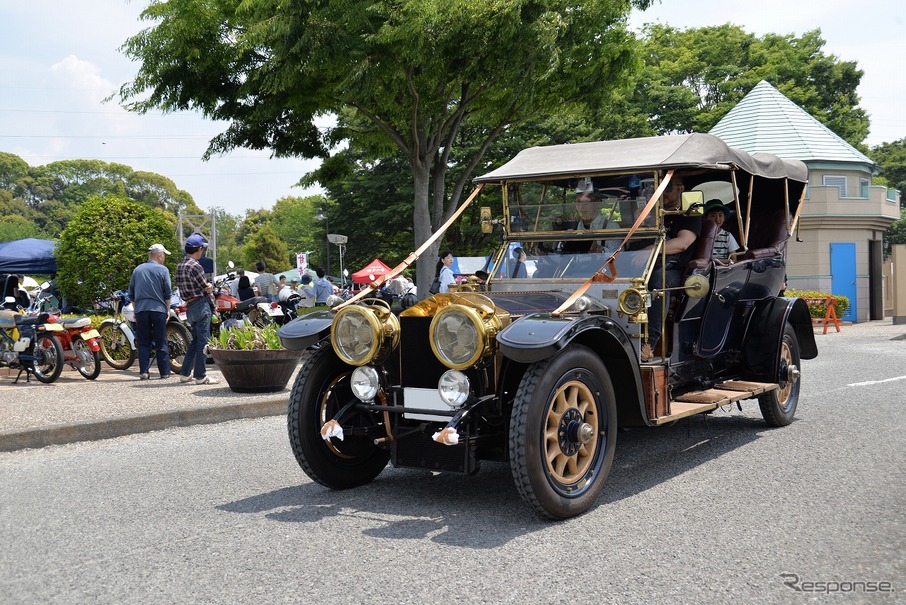 1910年製のロールスロイスも走る 富士山オールドカーフェスタ19 レスポンス Response Jp