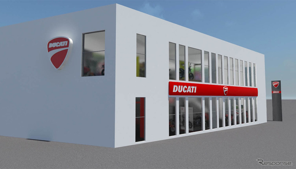 日本最大のドゥカティストア 千葉にオープン 5月18日 レスポンス Response Jp