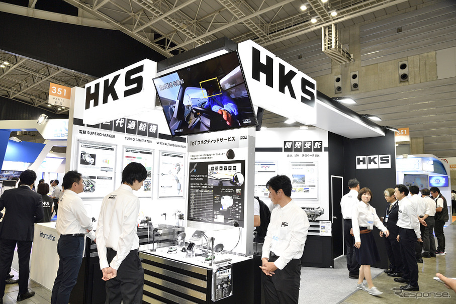 3次元カム研削盤など技術集団らしい展示のHKS…人とくるまのテクノロジー2019 レスポンス（Response.jp）