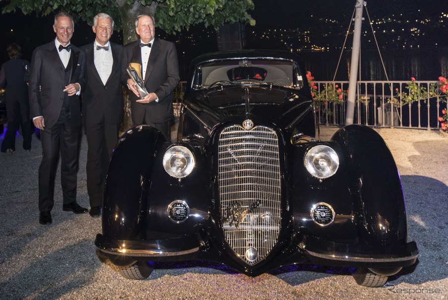 1937年型アルファロメオ 8c 2900bベルリネッタ 世界で最も美しいクラシックカー賞を受賞 レスポンス Response Jp 1937年型アルファロメオ 8c 2900bベルリネッタ 世界で最も美しいクラシックカー賞を受賞 レスポンス Response Jp