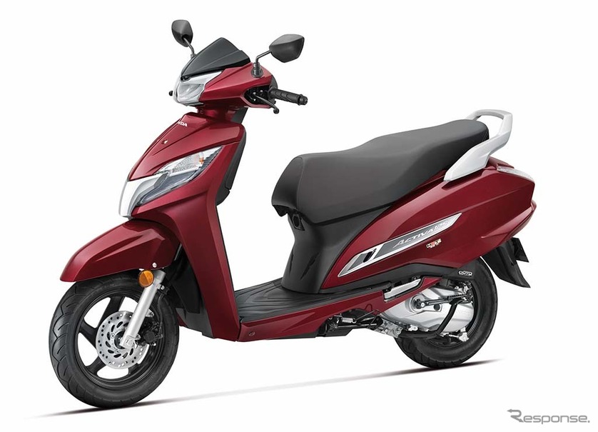 ホンダ 世界初のタンブル流強化技術をインド向け新型スクーターに搭載 燃費10 向上 レスポンス Response Jp ホンダ 世界初のタンブル流強化技術をインド向け新型スクーターに搭載 燃費10 向上 レスポンス Response Jp