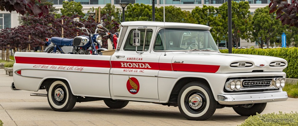 ホンダがシボレーのトラックをレストアした理由とは 米国進出60周年を記念 レスポンス Response Jp