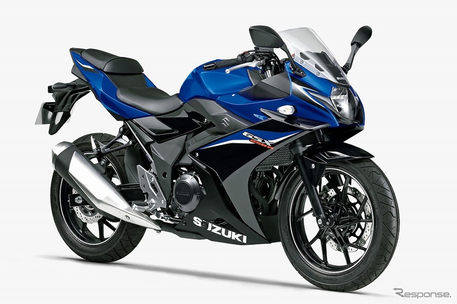 スズキ Gsx250r 年モデル発売へ カラーリング変更 レスポンス Response Jp