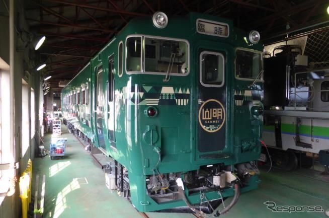 Jr北海道の新型観光列車 山紫水明 キハ40形改装2両編成が9 10月に完成へ レスポンス Response Jp