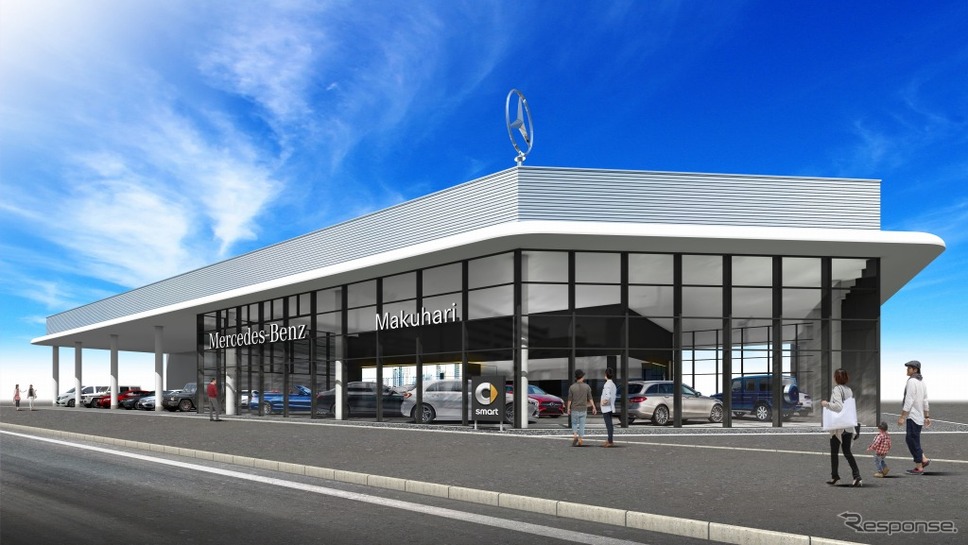 ヤナセ メルセデス ベンツ幕張を8月30日オープン 最新ciをフルスペック採用 レスポンス Response Jp