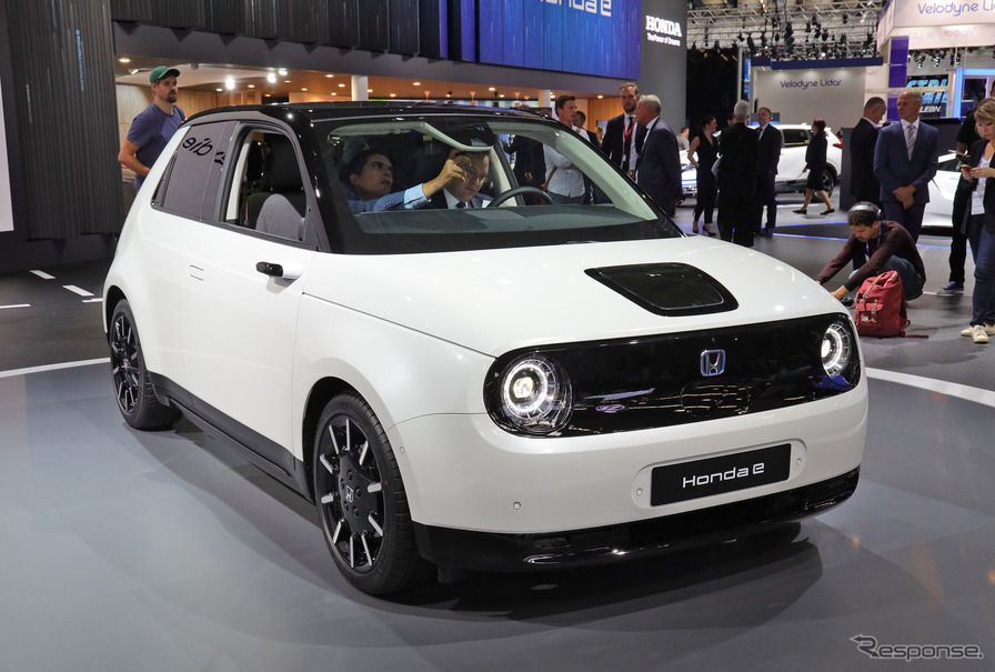 ホンダe は ちょうどいいev となるか フランクフルトモーターショー19 詳細画像 レスポンス Response Jp ホンダe は ちょうどいいev となるか フランクフルトモーターショー19 詳細画像 レスポンス Response Jp