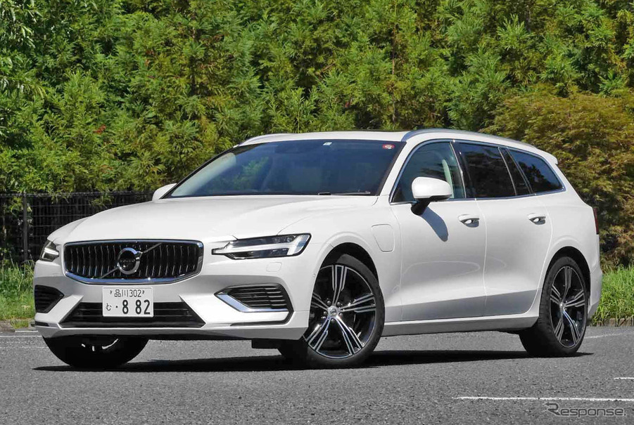ボルボ V60 T6 新型試乗 電動感 なく どこまでいっても優等生である 中村孝仁 レスポンス Response Jp