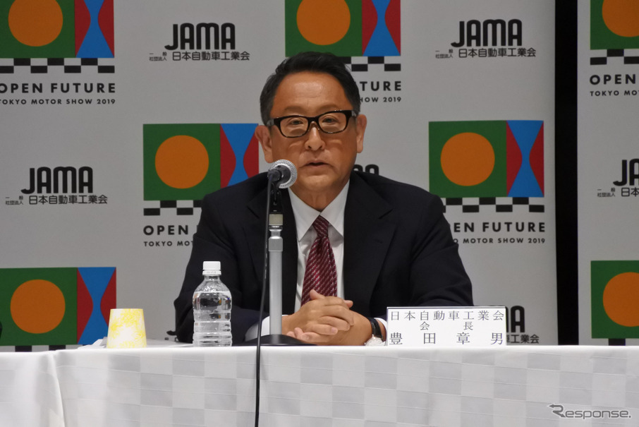 自工会の豊田会長 日米貿易協定の最終合意で 自由で公正な貿易環境の維持 強化を歓迎 レスポンス Response Jp 自工会の豊田会長 日米貿易協定の最終合意で 自由で公正な貿易環境の維持 強化を歓迎 レスポンス Response Jp