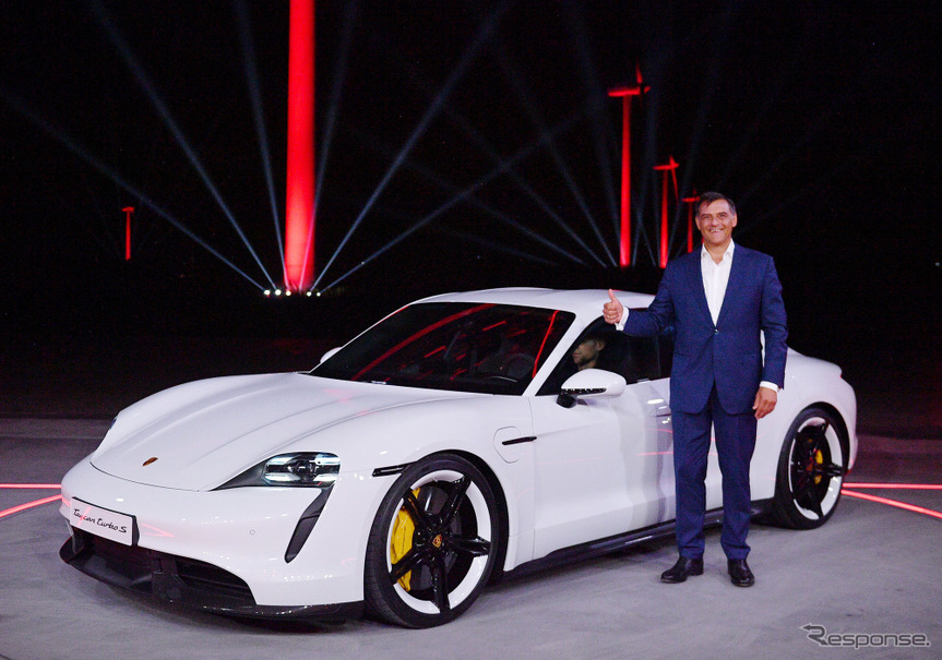 ポルシェ タイカン 911のデザインdna引き継ぎながらもev特性を重視 デビューの場で開発者に聞いた レスポンス Response Jp