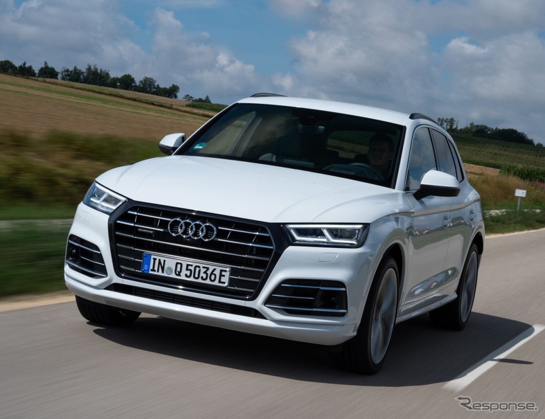 アウディ Q5 新型に新世代phv 燃費は50km リットル 欧州発売 レスポンス Response Jp