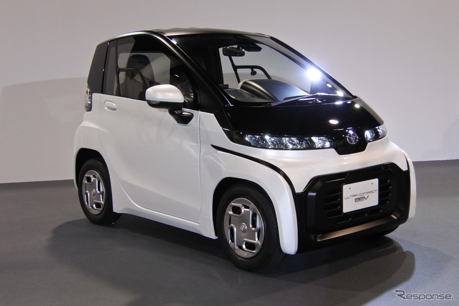 トヨタ 2人乗り超小型evを2020年発売予定 東京モーターショー2019で