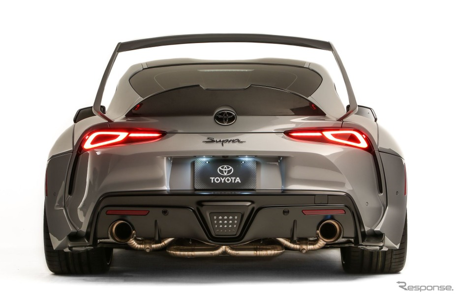 トヨタ スープラ 新型 80風リアウイングに750馬力 Sema 19 レスポンス Response Jp トヨタ スープラ 新型 80風リアウイングに750馬力 Sema 19 レスポンス Response Jp