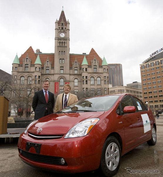 トヨタ車がミネアポリスとセントポール市の公用車に