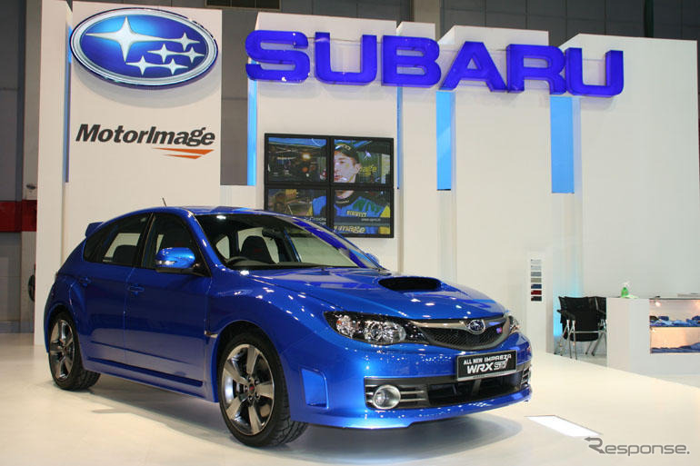 【バンコクモーターショー08】エンジンが違うインプレッサWRX STI