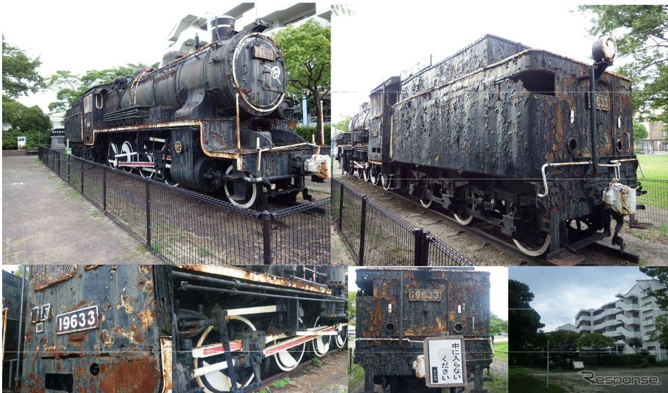 大正生まれの蒸気機関車を譲ります 北九州市が若松駅前の キューロク を撤去へ レスポンス Response Jp