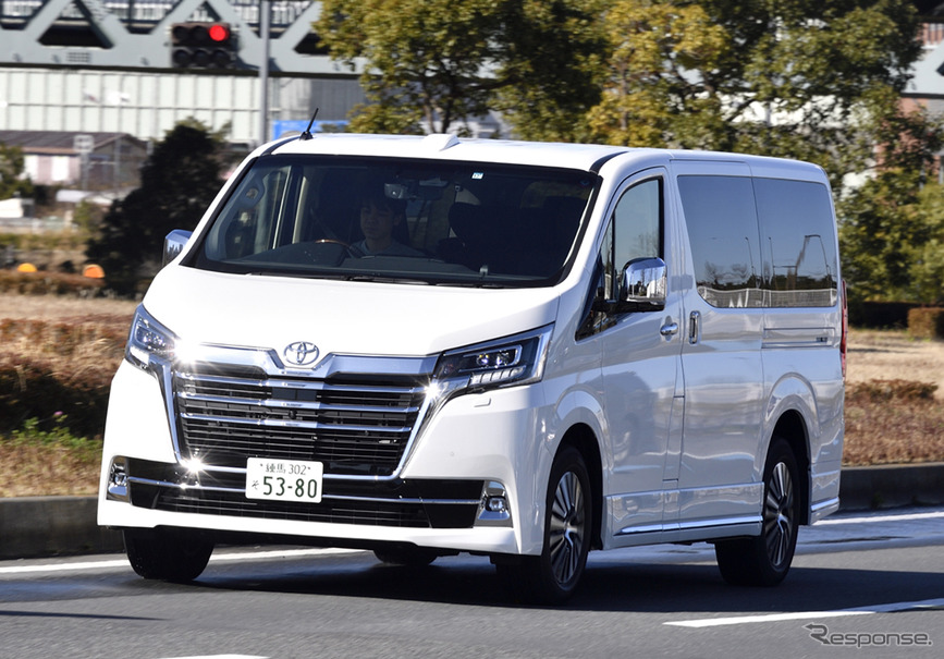 トヨタ グランエース 新型試乗 ありそうでなかった 4人のvip のための上級送迎車 まるも亜希子 レスポンス Response Jp