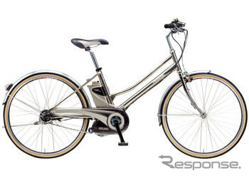 パナソニック、電動自転車の新製品発表…チタン合金で16.7kg