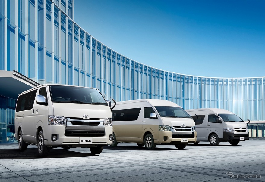 トヨタ ハイエース 一部改良 安全装備を充実 レスポンス Response Jp トヨタ ハイエース 一部改良 安全装備を充実 レスポンス Response Jp