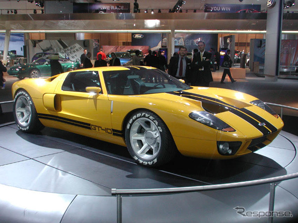 【デトロイトショー2002速報】フォードはルマンへ……『GT40』コンセプト