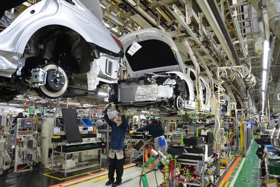 トヨタ 6月も国内工場の完成車生産を調整 非稼働日を4日間設定 レスポンス Response Jp