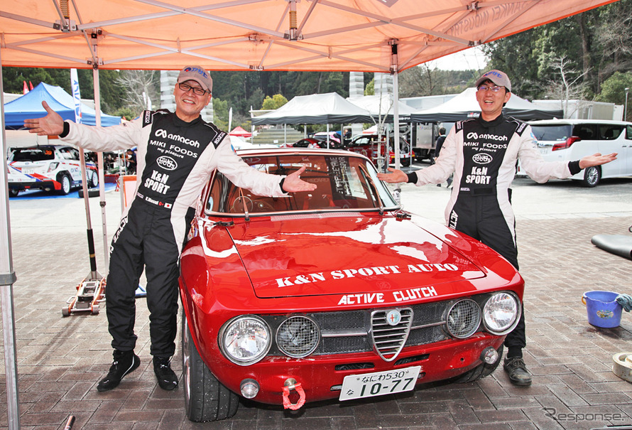 竹岡圭の大きな夢を 第7回 どこまで最新型に近づけるか楽しみたい 68年製アルファで参戦 桝井和寛さん レスポンス Response Jp