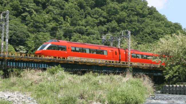 小田急が臨時ロマンスカー おかえり登山電車号 7月23日の箱根登山鉄道全線再開を記念 レスポンス Response Jp