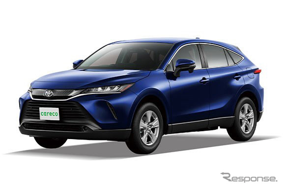 カレコ カーシェアリング 新型 ハリアー を導入 全車両の3割を占める人気車種 レスポンス Response Jp