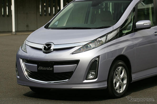 【マツダ ビアンテ 発表】ひと目で乗りたくなるデザイン