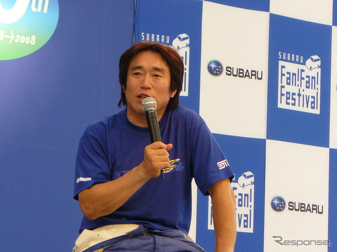 スバル ファン！…新井敏弘、ラリージャパン必勝宣言