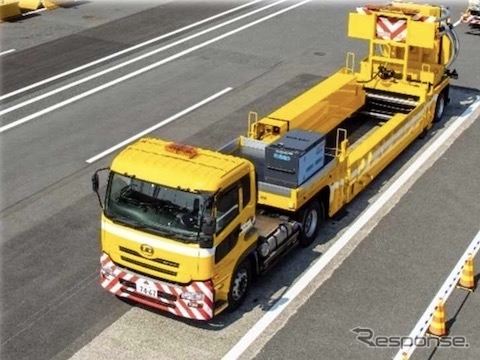 Nexco中日本 大型移動式防護車両を トランスフォーマー と命名 レスポンス Response Jp