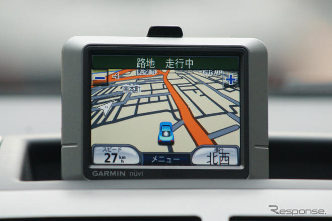 【カーナビガイド'08夏 写真蔵】GARMIN nuvi250…コストパフォーマンス抜群の世界ベストセラーPNDの実力とは