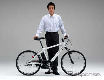 ヤマハ、男性向け電動ハイブリッド自転車を発売