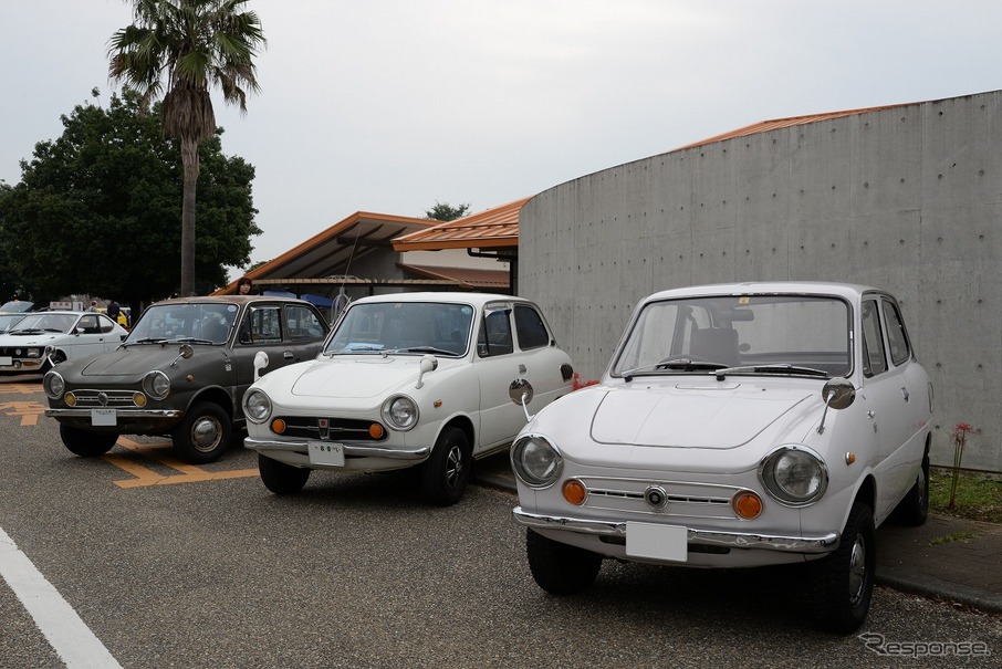 フロンテやミニカ サンバーなどが集結 昭和平成の軽自動車展示会 レスポンス Response Jp