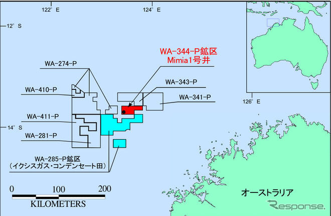 国際帝石、西豪州で天然ガス・コンデンセートを発見