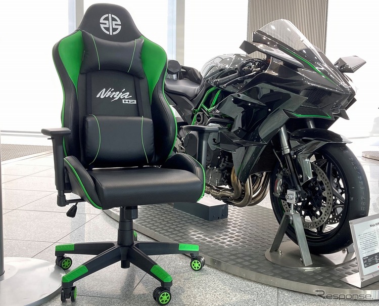 カワサキプラザ Ninja H2 をイメージしたゲーミングチェア発売へ レスポンス Response Jp カワサキプラザ Ninja H2 をイメージしたゲーミングチェア発売へ レスポンス Response Jp