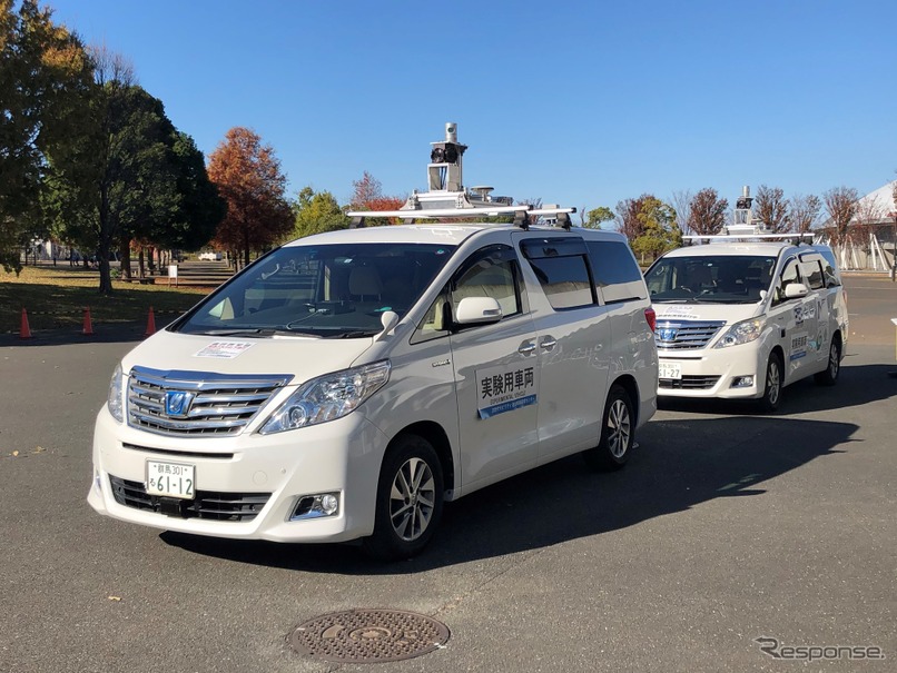 世界初か 熊谷市がバス隊列走行の実証実験を実施 レスポンス Response Jp