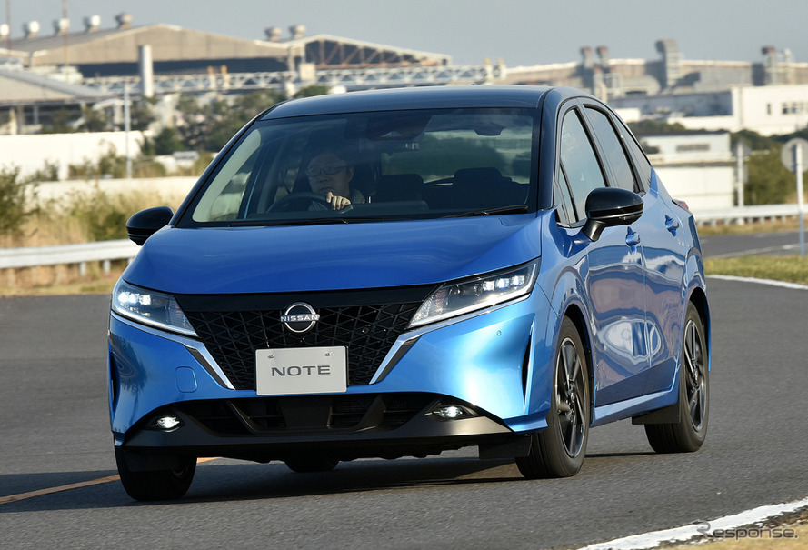 日産 ノート 新型試乗 ヤリスやフィットの驚きを超えた 新e Powerの世界観 吉川賢一 レスポンス Response Jp 日産 ノート 新型試乗 ヤリスやフィットの驚きを超えた 新e Powerの世界観 吉川賢一 レスポンス Response Jp