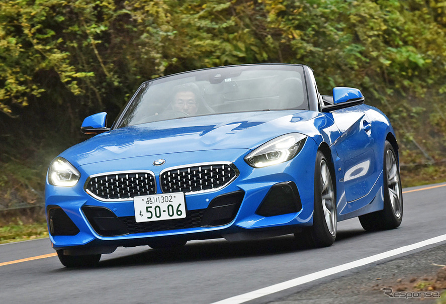 Bmw Z4 新型試乗 4気筒 Sdrivei の走りっぷりに口元が緩む 島崎七生人 レスポンス Response Jp