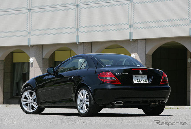 【メルセデスベンツ SLK マイナーチェンジ 解説】スポーティ感を増したスタイリング