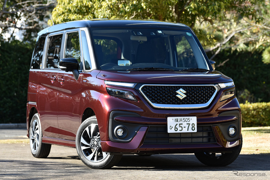 スズキ ソリオ バンディット 新型 二段構えのヘッドライト 深みある内装で差別化 詳細画像 レスポンス Response Jp スズキ ソリオ バンディット 新型 二段構えのヘッドライト 深みある内装で差別化 詳細画像 レスポンス Response Jp