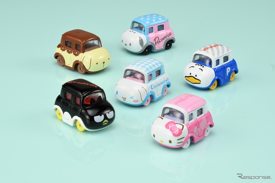 トミカ サンリオ コラボモデル第2弾 バッドばつ丸やあひるのペックルなど 1月16日発売 レスポンス Response Jp